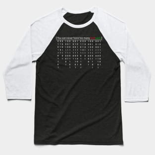 Coding Jokes (Booleans) Baseball T-Shirt